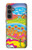 S3407 Hippie Art Case Cover Custodia per Samsung Galaxy S23 FE