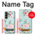 S3494 Vintage Rose Polka Dot Case Cover Custodia per Samsung Galaxy S23 FE