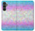 S3747 Trans Flag Polygon Case Cover Custodia per Samsung Galaxy S23 FE