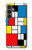 S3814 Piet Mondrian Line Art Composition Case Cover Custodia per Samsung Galaxy S23 FE