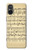 S2504 Vintage Music Sheet Case Cover Custodia per Sony Xperia 5 V