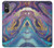 S3676 Colorful Abstract Marble Stone Case Cover Custodia per Sony Xperia 5 V
