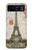 S2108 Eiffel Tower Paris Postcard Case Cover Custodia per Motorola Razr 40