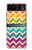 S2362 Rainbow Colorful Shavron Zig Zag Pattern Case Cover Custodia per Motorola Razr 40