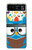 S2521 Cute Nerd Owl Cartoon Case Cover Custodia per Motorola Razr 40