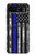 S3244 Thin Blue Line USA Case Cover Custodia per Motorola Razr 40