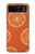 S3946 Seamless Orange Pattern Case Cover Custodia per Motorola Razr 40