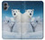 S0285 Polar Bear Family Arctic Case Cover Custodia per Samsung Galaxy A05
