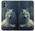 S1516 White Wolf Case Cover Custodia per Samsung Galaxy A05 S1516 White Wolf Case Cover Custodia per Samsung Galaxy A05