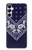 S3357 Navy Blue Bandana Pattern Case Cover Custodia per Samsung Galaxy A05s