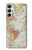 S3418 Vintage World Map Case Cover Custodia per Samsung Galaxy A05s
