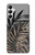 S3692 Gray Black Palm Leaves Case Cover Custodia per Samsung Galaxy A05s