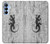 S2446 Gecko Wood Graphic Printed Case Cover Custodia per Samsung Galaxy A15 5G