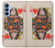 S3429 Queen Hearts Card Case Cover Custodia per Samsung Galaxy A15 5G