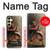 S0796 Japan Red Samurai Case Cover Custodia per Samsung Galaxy A25 5G