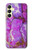 S2907 Purple Turquoise Stone Case Cover Custodia per Samsung Galaxy A25 5G