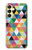 S3049 Triangles Vibrant Colors Case Cover Custodia per Samsung Galaxy A25 5G