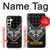 S3363 Bandana Black Pattern Case Cover Custodia per Samsung Galaxy A25 5G