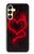 S3682 Devil Heart Case Cover Custodia per Samsung Galaxy A25 5G