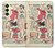 S3820 Vintage Cowgirl Fashion Paper Doll Case Cover Custodia per Samsung Galaxy A25 5G