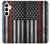 S3472 Firefighter Thin Red Line Flag Case Cover Custodia per Samsung Galaxy A35 5G