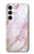 S3482 Soft Pink Marble Graphic Print Case Cover Custodia per Samsung Galaxy A35 5G