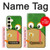 S2765 Frog Bee Cute Cartoon Case Cover Custodia per Samsung Galaxy S24
