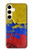 S3306 Colombia Flag Vintage Football Graphic Case Cover Custodia per Samsung Galaxy S24