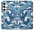 S3751 Wave Pattern Case Cover Custodia per Samsung Galaxy S24