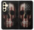 S3850 American Flag Skull Case Cover Custodia per Samsung Galaxy S24