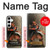 S0796 Japan Red Samurai Case Cover Custodia per Samsung Galaxy S24 Plus