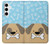 S2669 Cute Dog Paws Bones Cartoon Case Cover Custodia per Samsung Galaxy S24 Plus