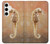 S2674 Seahorse Skeleton Fossil Case Cover Custodia per Samsung Galaxy S24 Plus