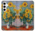 S2937 Claude Monet Bouquet of Sunflowers Case Cover Custodia per Samsung Galaxy S24 Plus