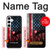 S2989 USA America Soccer Case Cover Custodia per Samsung Galaxy S24 Plus
