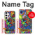 S3255 Colorful Art Pattern Case Cover Custodia per Samsung Galaxy S24 Plus