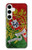 S3300 Portugal Flag Vintage Football Graphic Case Cover Custodia per Samsung Galaxy S24 Plus