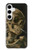 S3358 Vincent Van Gogh Skeleton Cigarette Case Cover Custodia per Samsung Galaxy S24 Plus