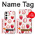 S3481 Strawberry Case Cover Custodia per Samsung Galaxy S24 Plus