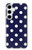 S3533 Blue Polka Dot Case Cover Custodia per Samsung Galaxy S24 Plus