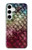 S3539 Mermaid Fish Scale Case Cover Custodia per Samsung Galaxy S24 Plus