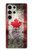 S2490 Canada Maple Leaf Flag Texture Case Cover Custodia per Samsung Galaxy S24 Ultra
