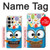 S2521 Cute Nerd Owl Cartoon Case Cover Custodia per Samsung Galaxy S24 Ultra