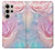 S3050 Vintage Pastel Flowers Case Cover Custodia per Samsung Galaxy S24 Ultra