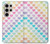 S3499 Colorful Heart Pattern Case Cover Custodia per Samsung Galaxy S24 Ultra