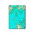 S2377 Turquoise Gemstone Texture Graphic Printed Case Cover Custodia per iPad 10.2 (2021,2020,2019), iPad 9 8 7