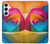 S1671 Rainbow Colorful Rose Case Cover Custodia per Samsung Galaxy A55 5G