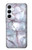 S2316 Dark Blue Marble Texture Graphic Print Case Cover Custodia per Samsung Galaxy A55 5G