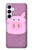S3269 Pig Cartoon Case Cover Custodia per Samsung Galaxy A55 5G
