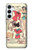 S3820 Vintage Cowgirl Fashion Paper Doll Case Cover Custodia per Samsung Galaxy A55 5G